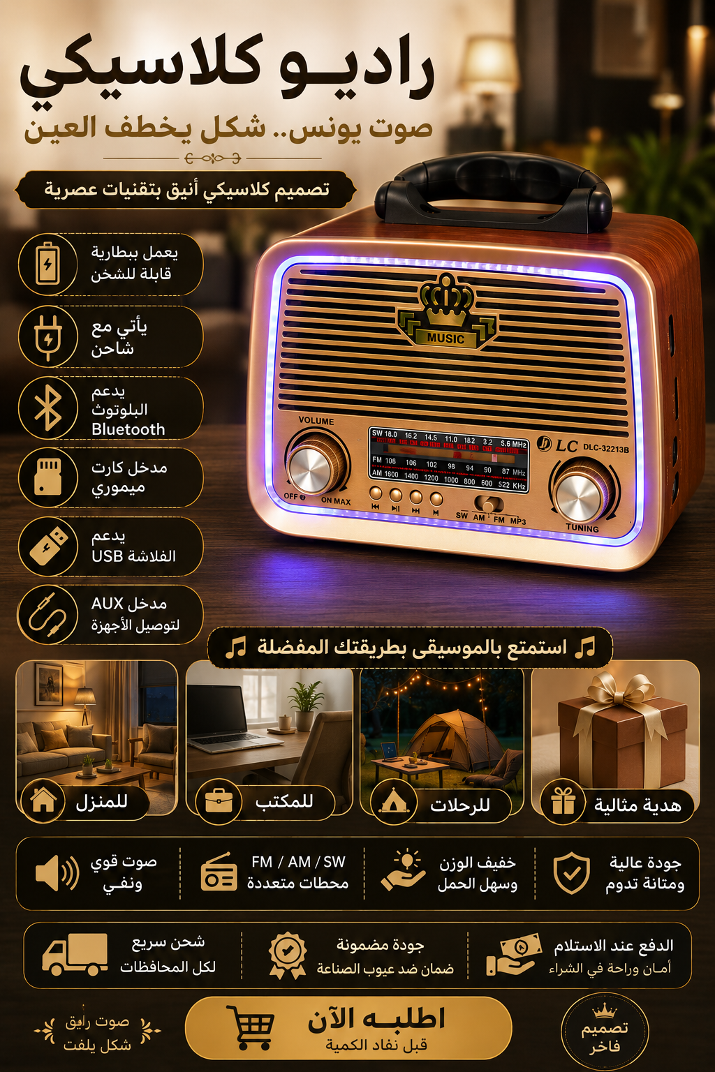 📻 راديو ريترو – الأنتيكا
